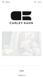Mobile Screenshot of carleykahn.com